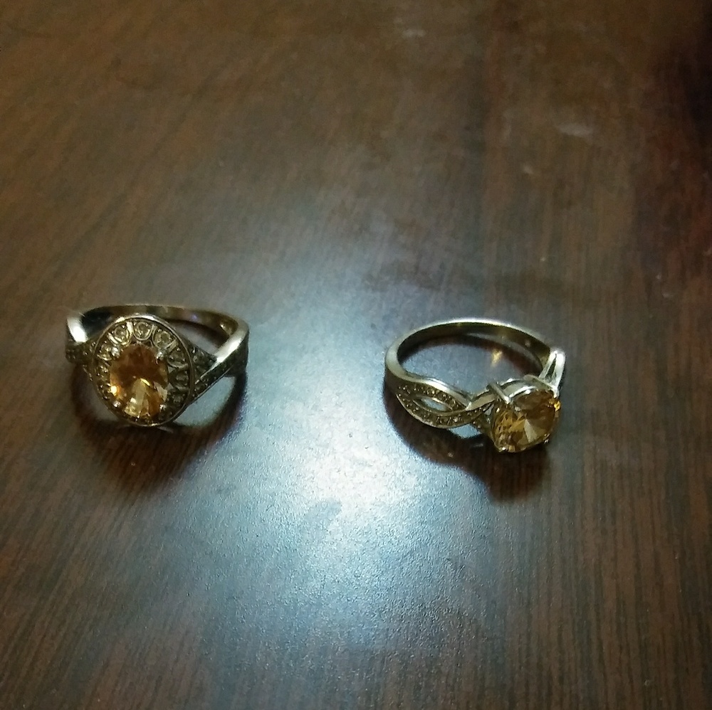 Two pandora rings